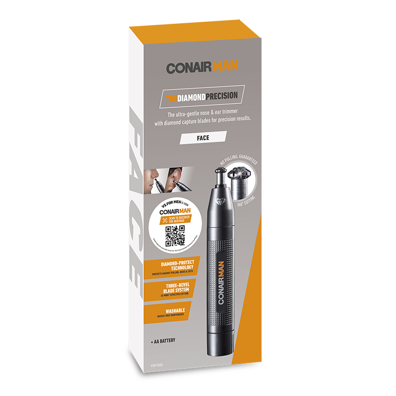 Conair man nose and ear trimmer top